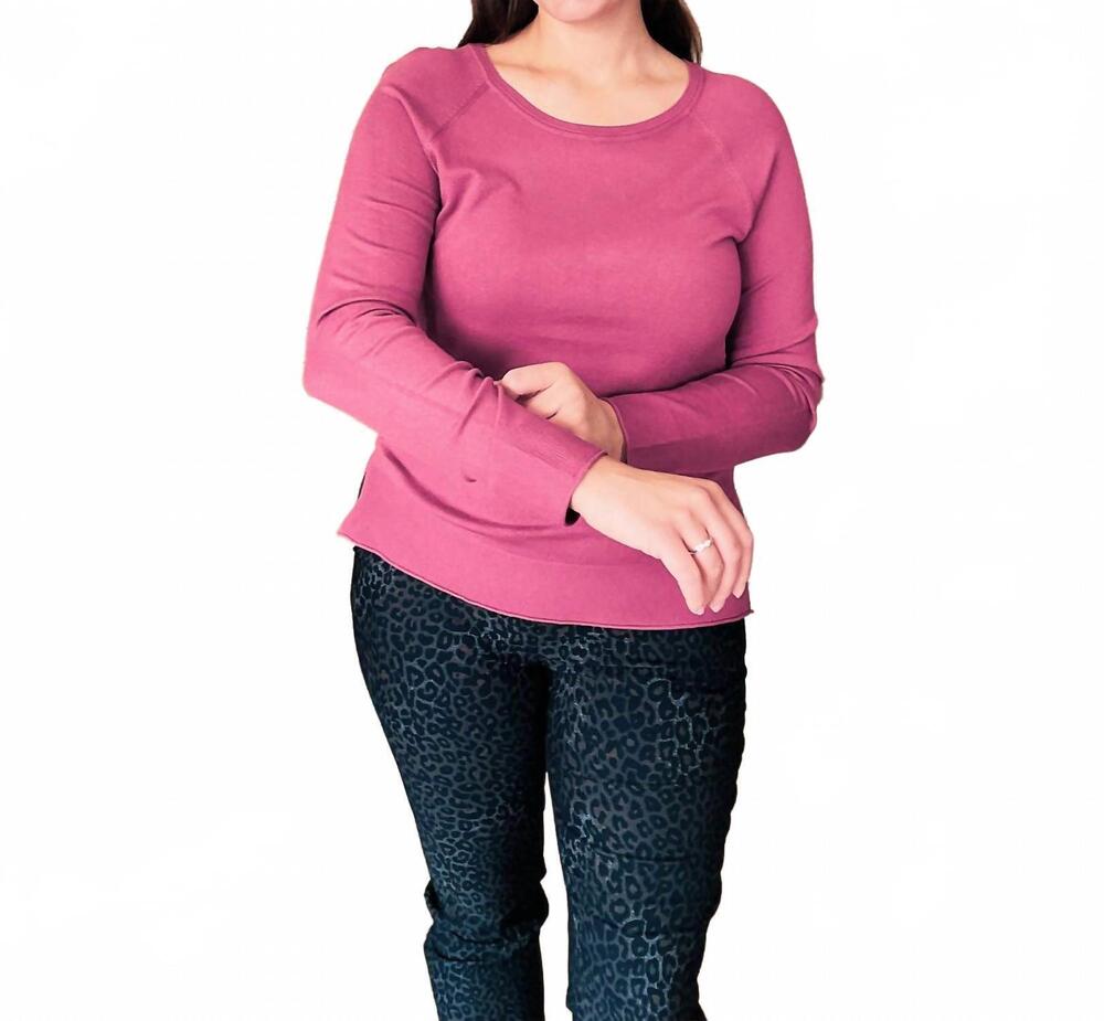 NEW BE COOL claire sweater in berry